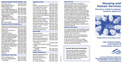 Human Services resources, PDF